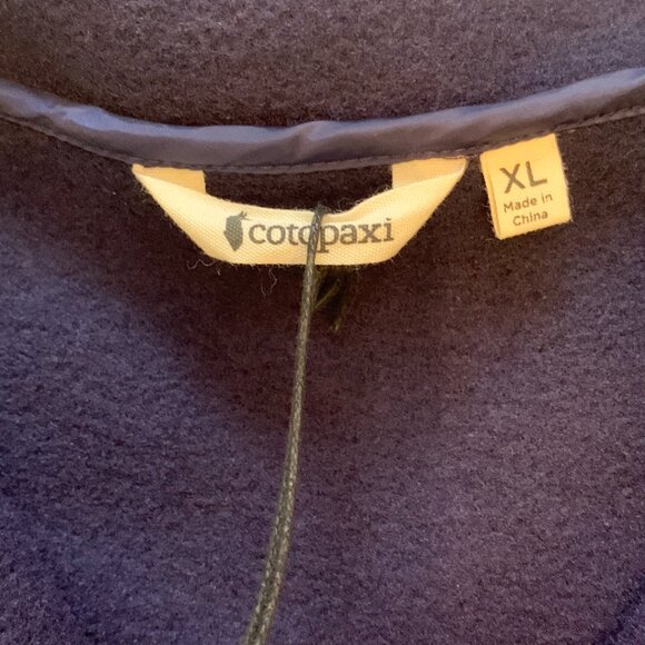 Cotopaxi Teca Fleese Pullover Men's XL Campfire Sweater Kangaroo Pocket NWT - Picture 5 of 8